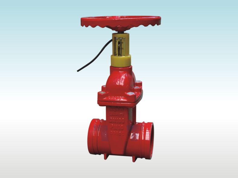 消防溝槽信號閘閥